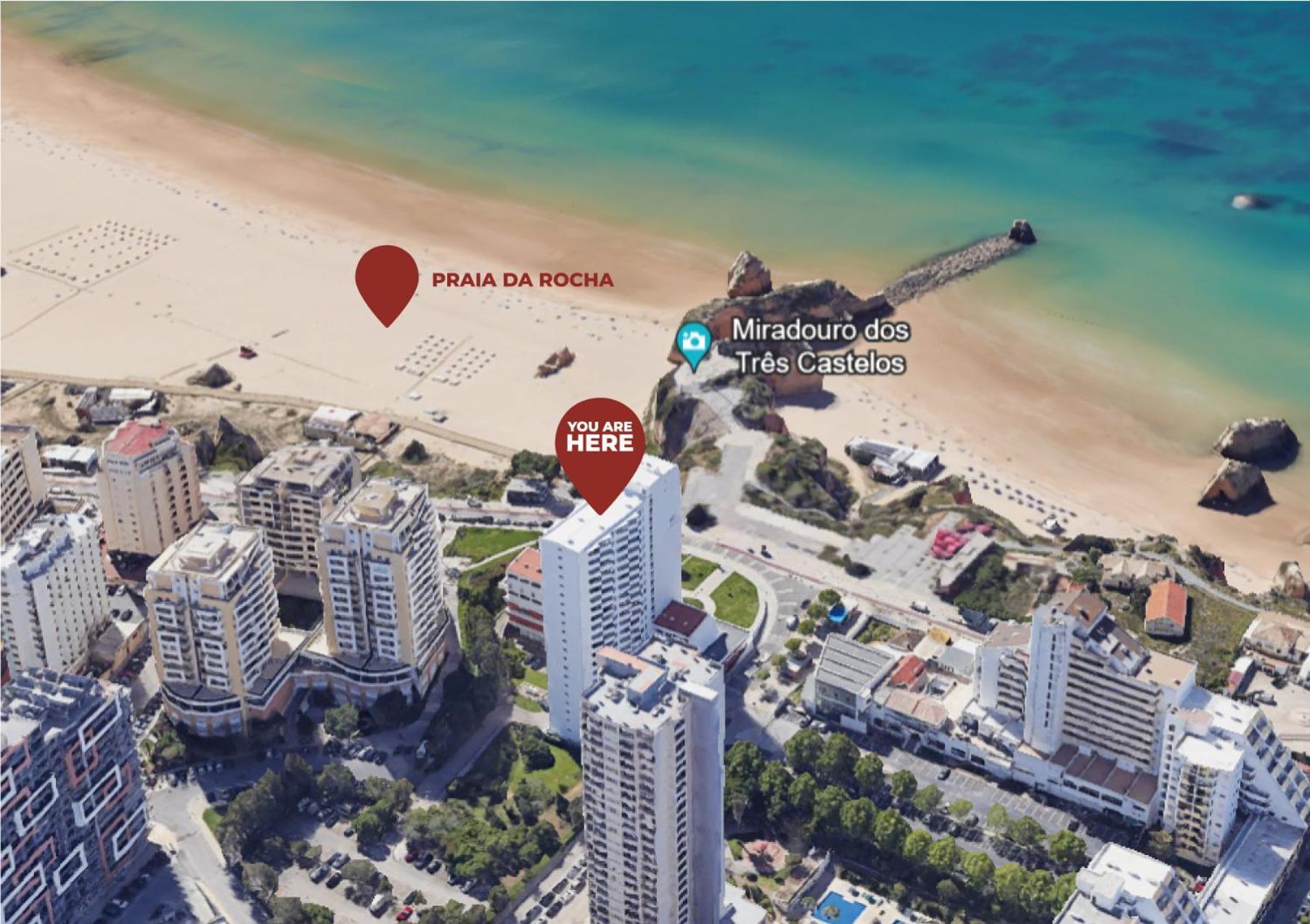 Apartment Concorde Sky Vista Mar Portimao Bagian luar foto